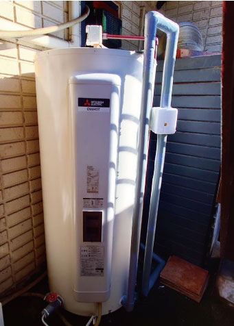 名古屋市　電気温水器交換工事　画像